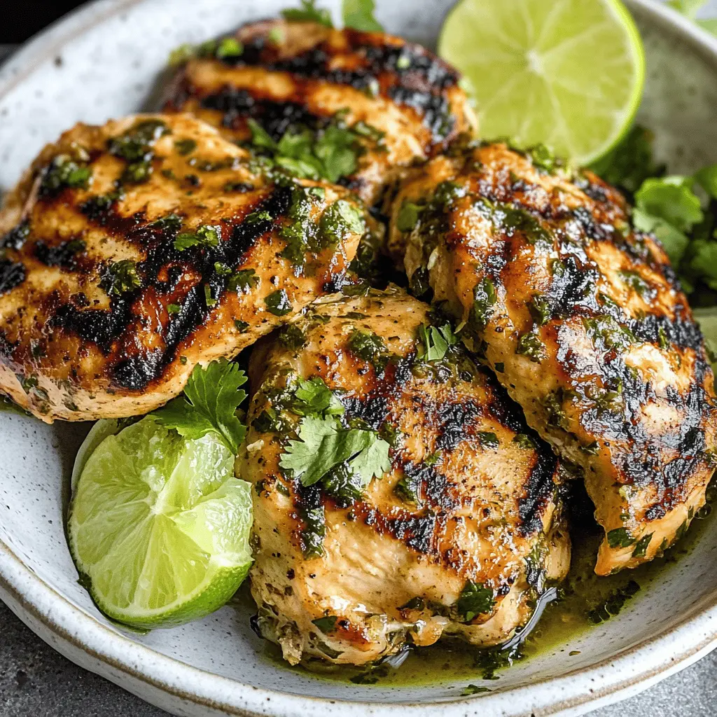 Looking for a quick and zesty dinner idea? Try this Cilantro Lime Chicken! Bursting with fresh cilantro and a tangy lime marinade, it’s perfect for weeknight meals or your next barbecue. Pair it with rice, salads, or tacos for an unforgettable feast. Save this recipe and bring some vibrant flavors to your table tonight!