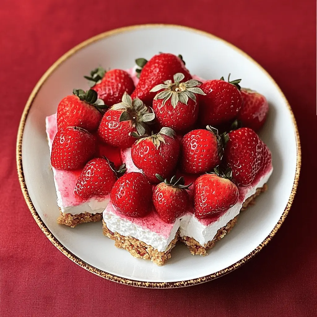Looking for a delicious dessert? Fresh Strawberry Yum Yum is a delightful layered treat made with cream cheese, whipped topping, and juicy strawberries. Perfect for parties or cozy family dinners, this easy recipe will impress everyone at the table! Save this pin to make it later and add a sweet touch to your next gathering!