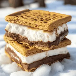 Treat yourself to a delicious twist on a classic favorite with these Frozen S'mores! Featuring layers of creamy chocolate, marshmallow fluff, and crunchy graham crackers, this no-bake dessert is perfect for any season. Whether for a summer BBQ or a cozy night in, save this recipe for a sweet escape any time!