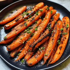 These Grilled Carrots with Honey Brown Sugar Glaze are the perfect side dish to brighten up any meal! The natural sweetness of the carrots, enhanced by honey and brown sugar, creates a deliciously sticky coating that caramelizes beautifully on the grill. Easy to make and packed with flavor, save this recipe for your next BBQ or family gathering!