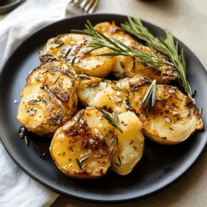 These Grilled Garlic Rosemary Smashed Potatoes are the perfect side dish for your summer barbecues! Infused with fragrant garlic and fresh rosemary, they deliver a burst of flavor in every bite. Easy to prepare and grill, they pair wonderfully with meat or can be enjoyed on their own. Save this recipe now to impress your guests at your next gathering!