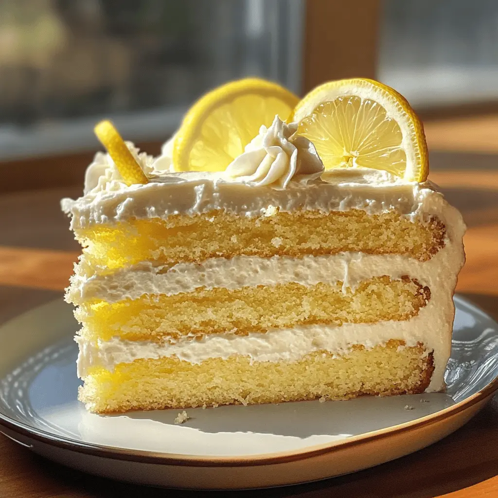 Brighten your day with this delightful Italian Lemon Cream Cake! Bursting with zesty lemon flavor and creamy layers, this dessert is perfect for birthdays, celebrations, or a sweet treat any time. It's easy to make and guaranteed to impress your guests. Save this recipe to try later and bring a slice of Italy to your table!