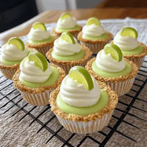 Get ready for a delightful treat with these No-Bake Mini Key Lime Pies! Perfectly tangy and creamy, they’re a fantastic way to enjoy the bright flavors of Key lime without turning on the oven. Made with fresh lime juice and a crumbly graham cracker crust, these cute mini pies are ideal for summer gatherings or a quick dessert fix. Save this recipe for an effortless sweet treat everyone will love!