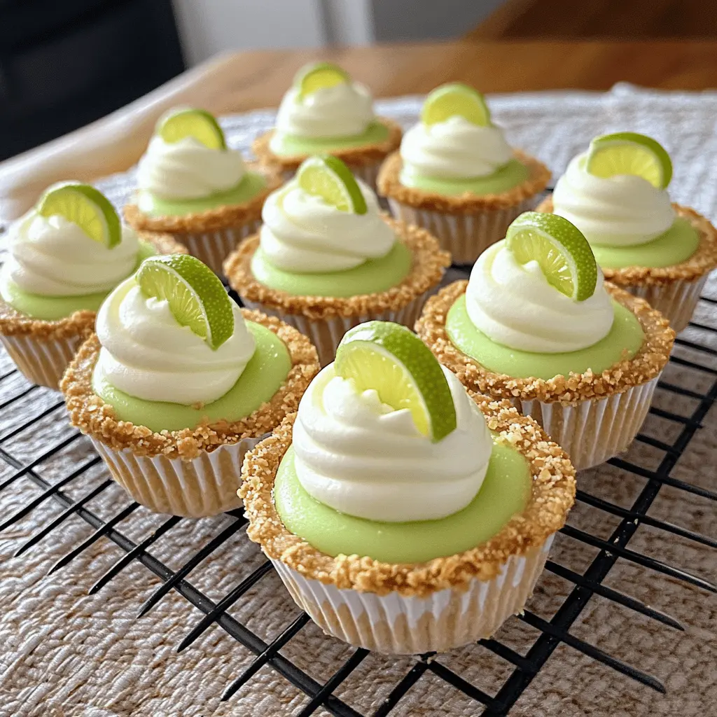 Get ready for a delightful treat with these No-Bake Mini Key Lime Pies! Perfectly tangy and creamy, they’re a fantastic way to enjoy the bright flavors of Key lime without turning on the oven. Made with fresh lime juice and a crumbly graham cracker crust, these cute mini pies are ideal for summer gatherings or a quick dessert fix. Save this recipe for an effortless sweet treat everyone will love!