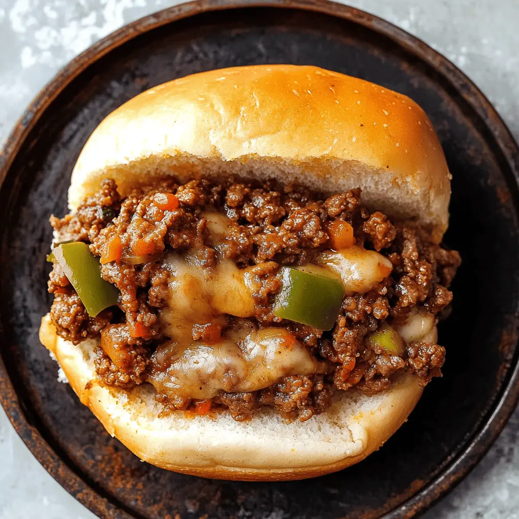 Get ready for a delicious twist on two classic favorites! These Philly Cheesesteak Sloppy Joes combine the rich, savory flavors of steak, sautéed peppers, and gooey cheese, all piled high on soft buns. Perfect for a weeknight dinner or casual gatherings, this recipe is sure to please everyone at the table. Save it now for your next meal plan!