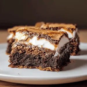Get ready for an unforgettable treat! These S'mores Brownies combine rich, fudgy chocolate with gooey vanilla bean marshmallow for a delightful twist on a classic dessert. Perfect for summer gatherings or cozy nights in, this recipe will have everyone asking for more. Save this indulgent recipe to impress your family and friends at your next bake-off!