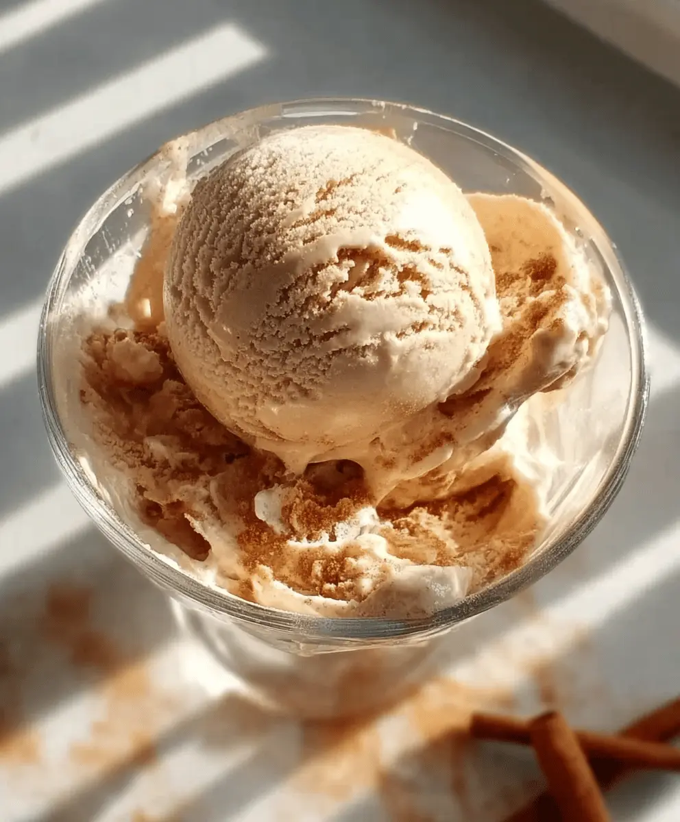 Creamy Brown Sugar Cinnamon Ice Cream Recipe