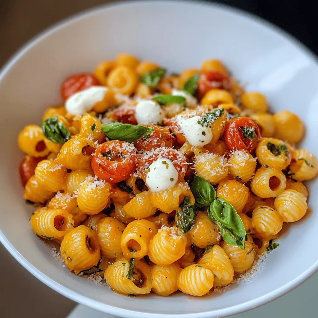 Easy Cherry Tomato and Basil Pasta Recipe