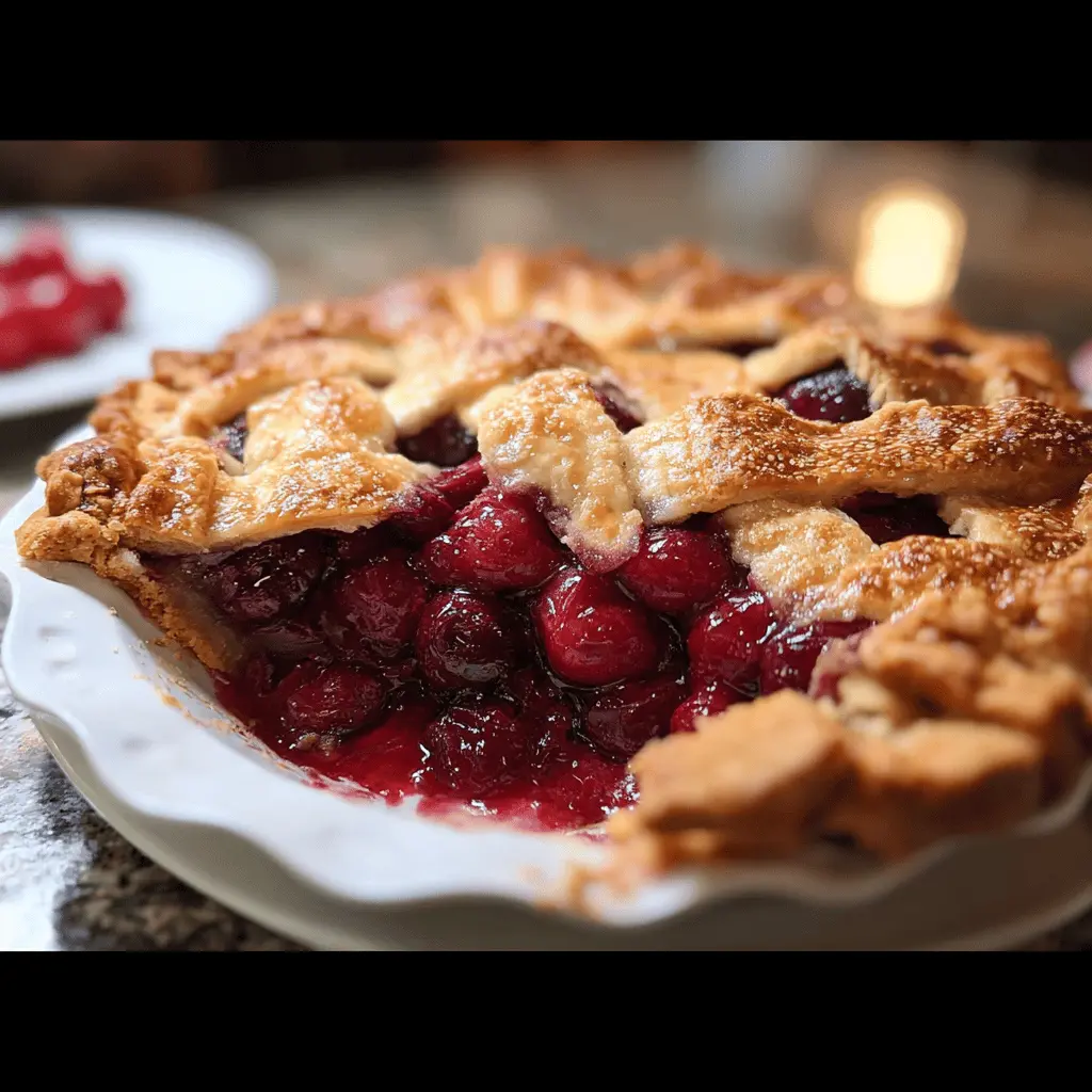 Best Easy Homemade Cherry Pie Recipe