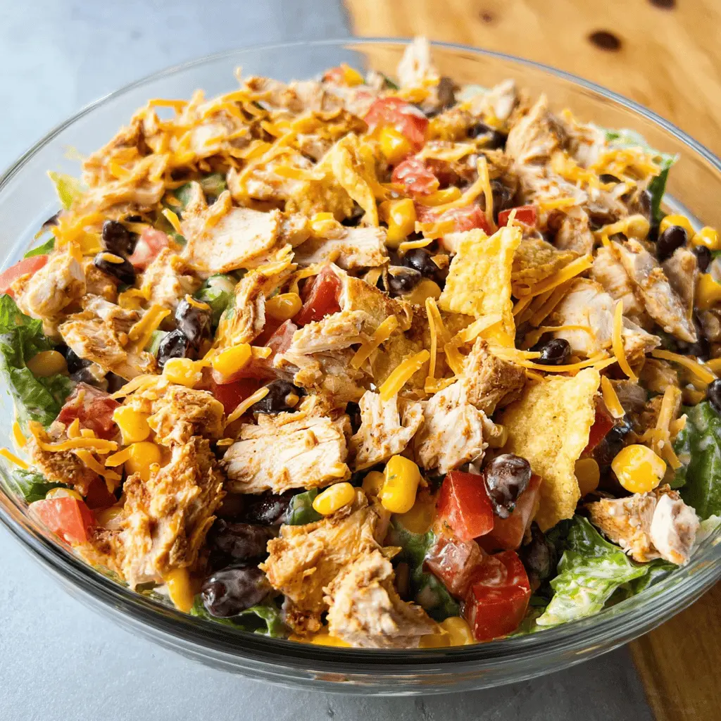 Easy Southwest Chicken Salad Recipe