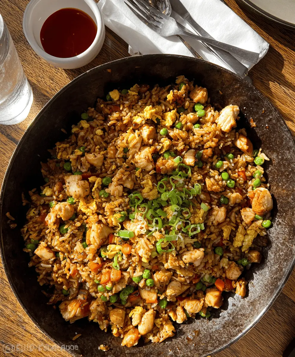 Easy Restaurant-Style Chicken Fried Rice Recipe