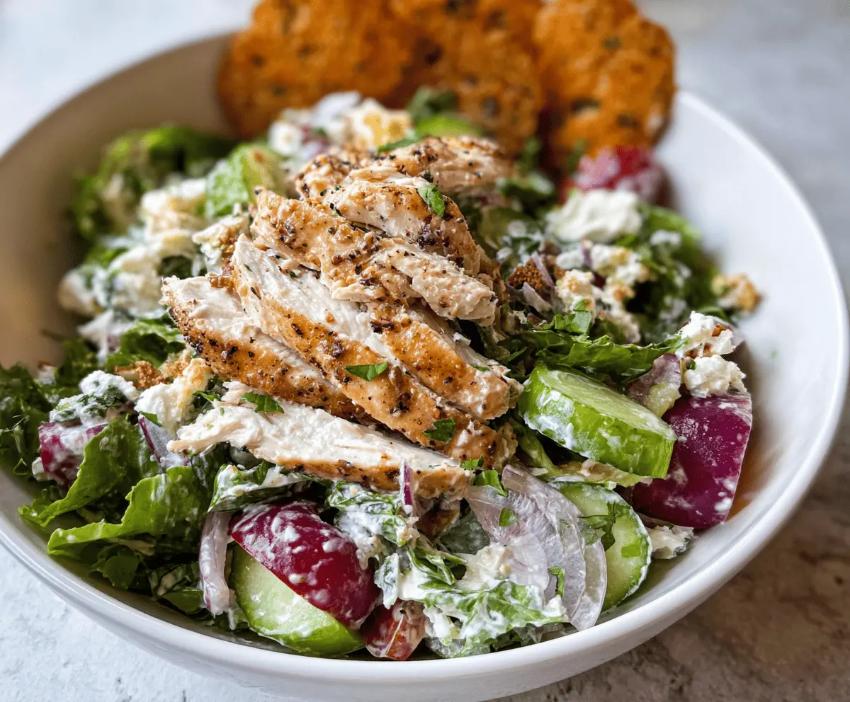 Easy Rotisserie Chicken Salad Recipe