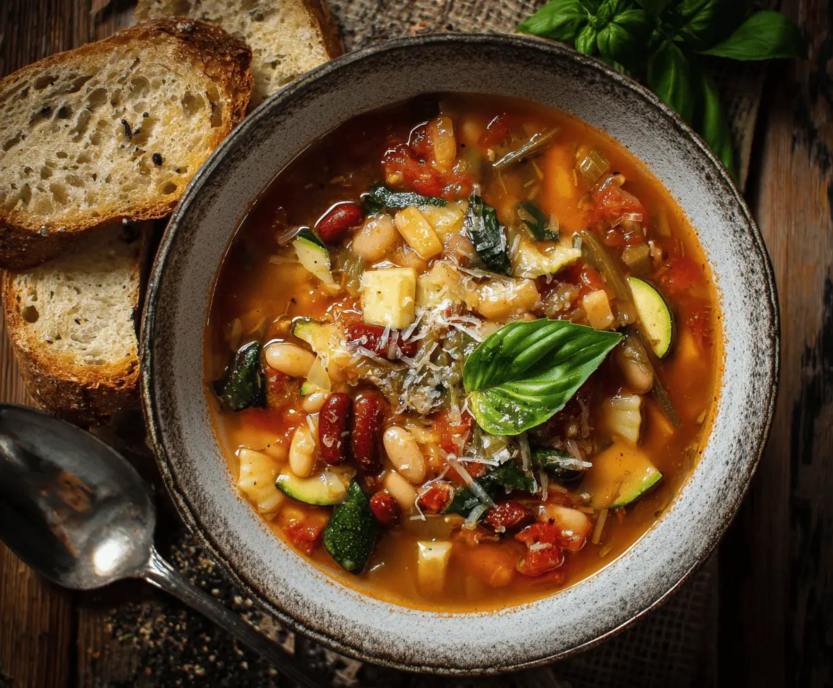 Minestrone with Beans