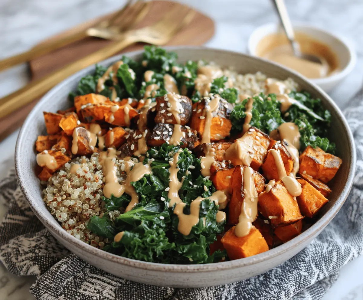 Sweet Potato and Kale Bowl