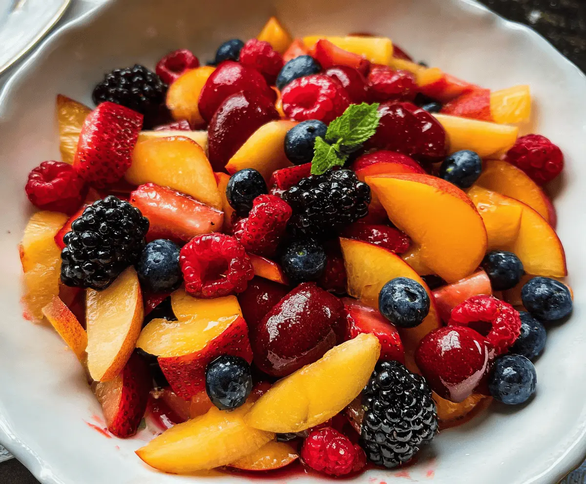 Fresh and Easy Summer Fruit Salad Recipe