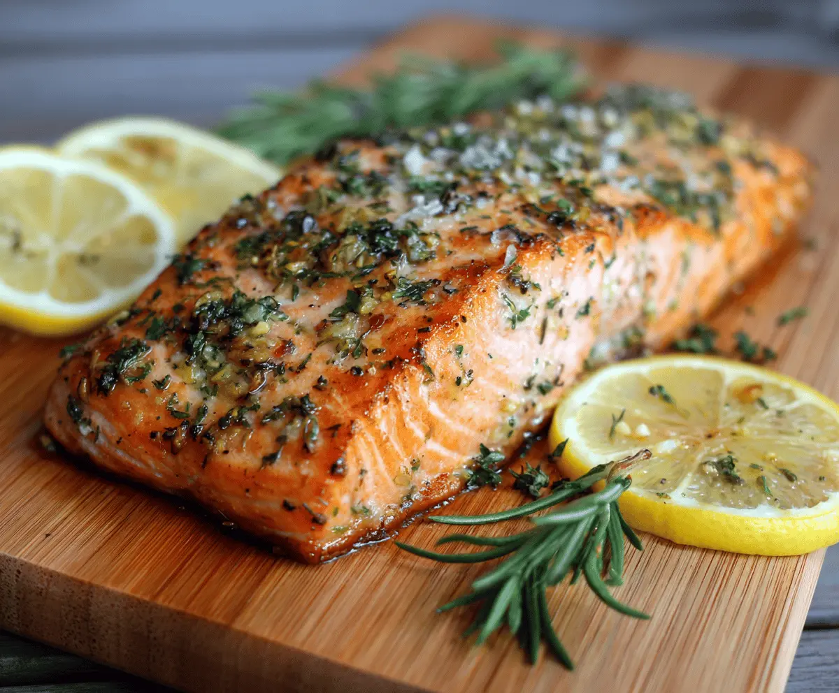 Lemon Herb Salmon Fillet
