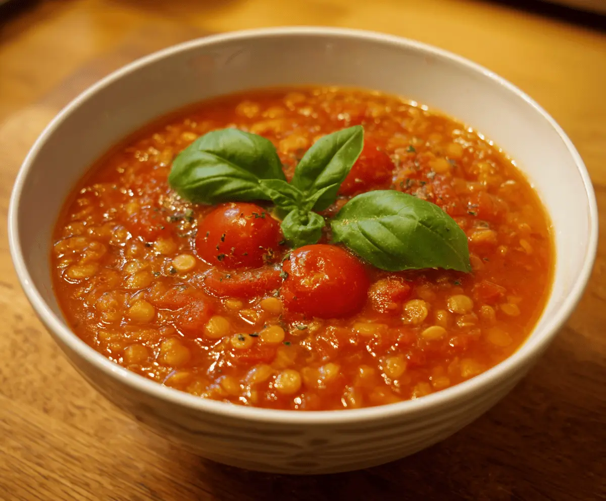 Lentil and Tomato Soup