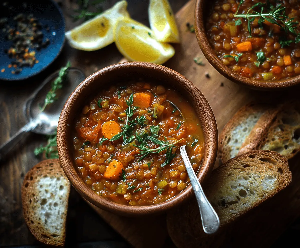 Vegetable Lentil Soup