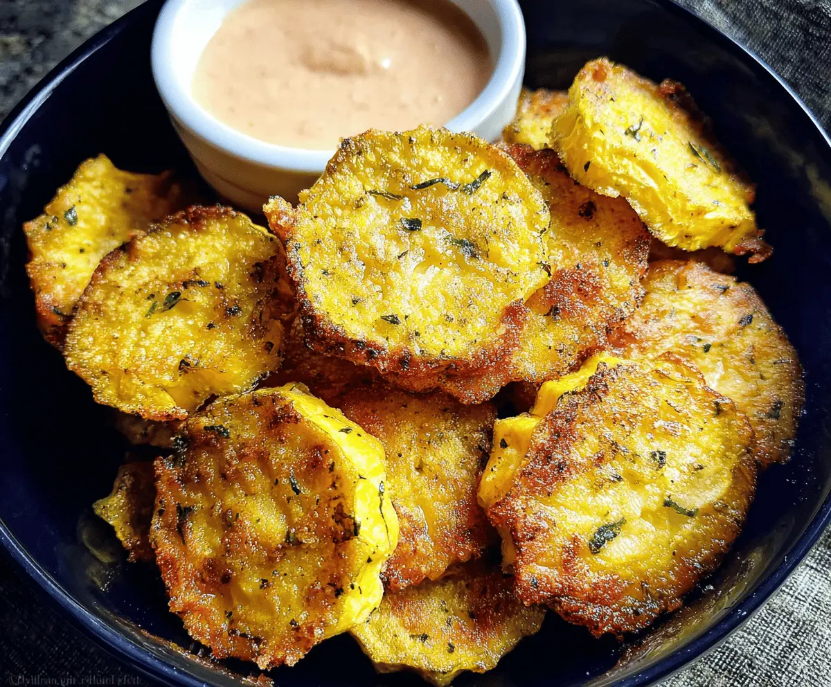 Crispy Air Fryer Yellow Squash Recipe
