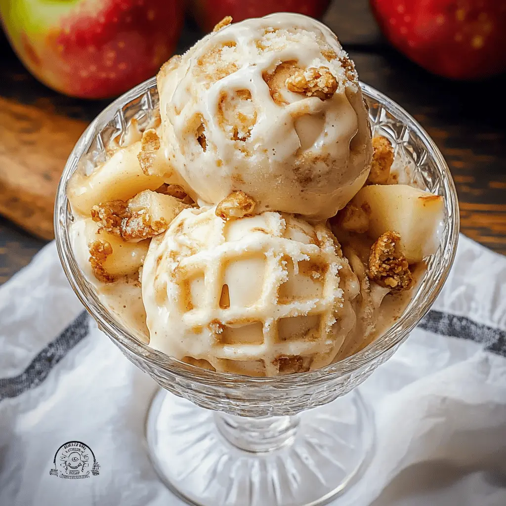 Easy Homemade Apple Pie Ice Cream Recipe