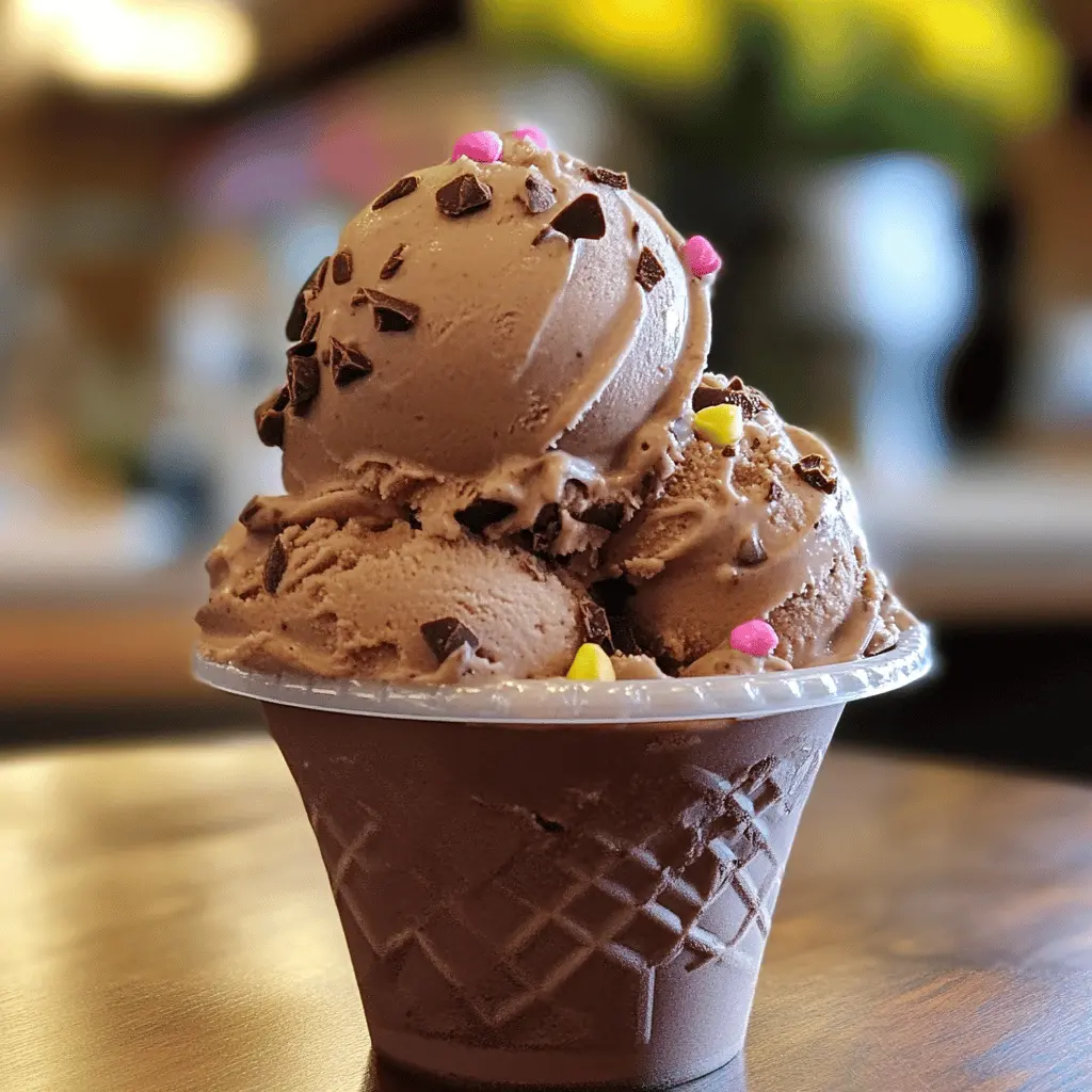 Creamy Chocolate Custard Ice Cream Recipe