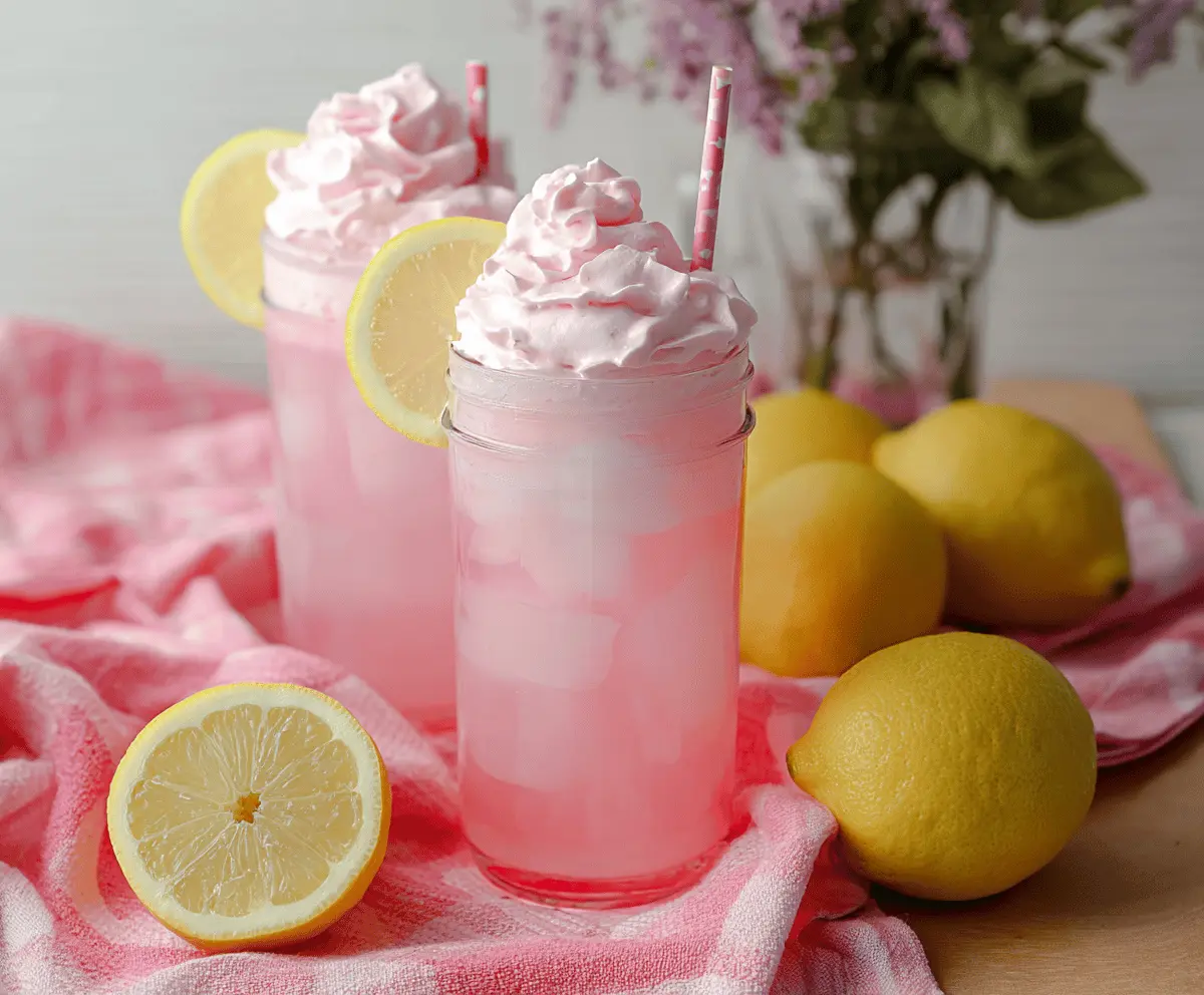 Creamy Whipped Pink Lemonade Recipe to Refresh