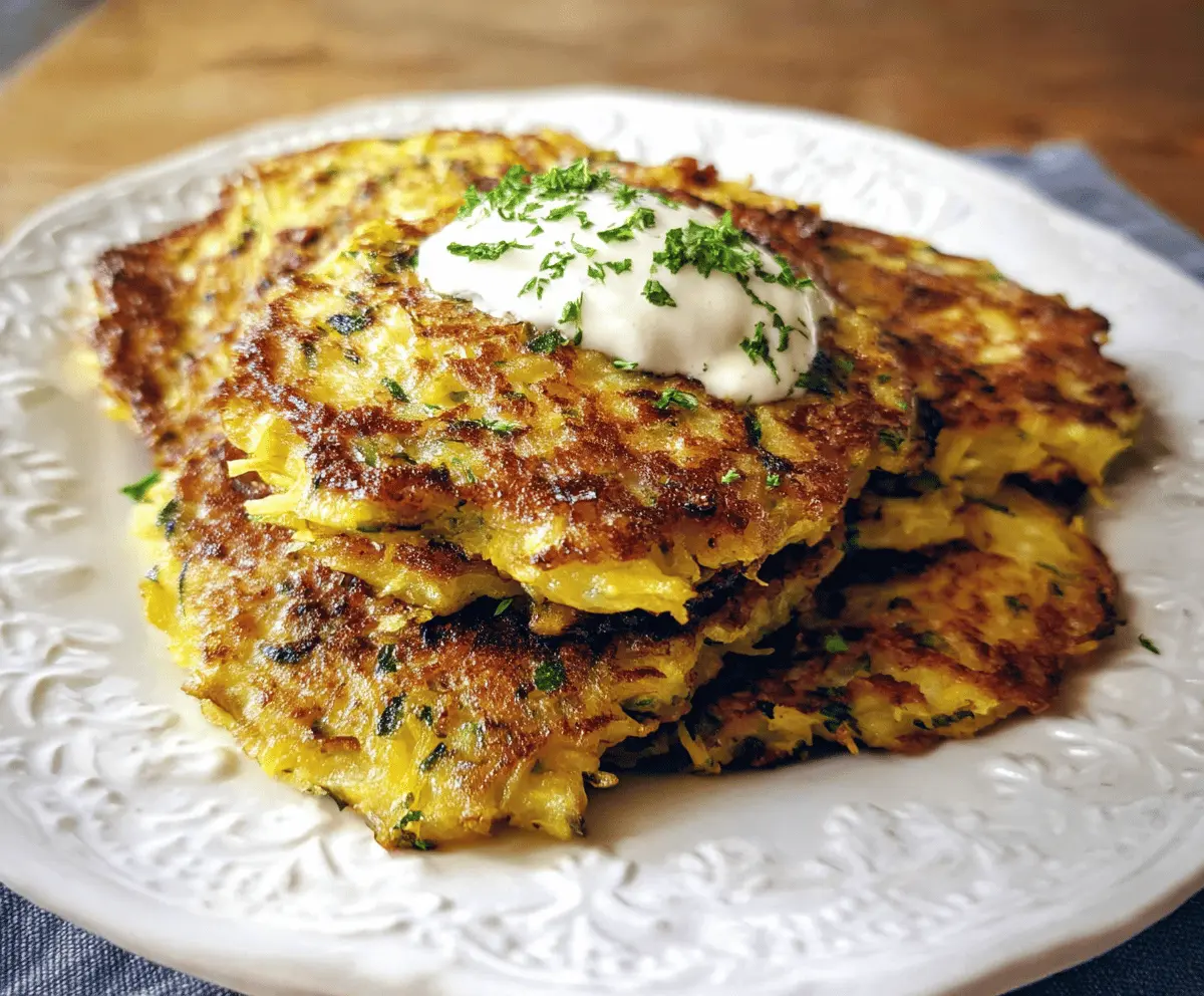 Crispy Parmesan Yellow Squash Fritters Recipe