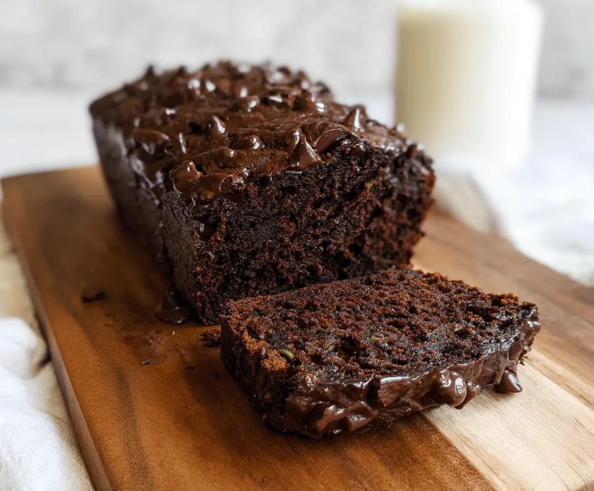 Easy Gluten-Free Chocolate Zucchini Bread Recipe
