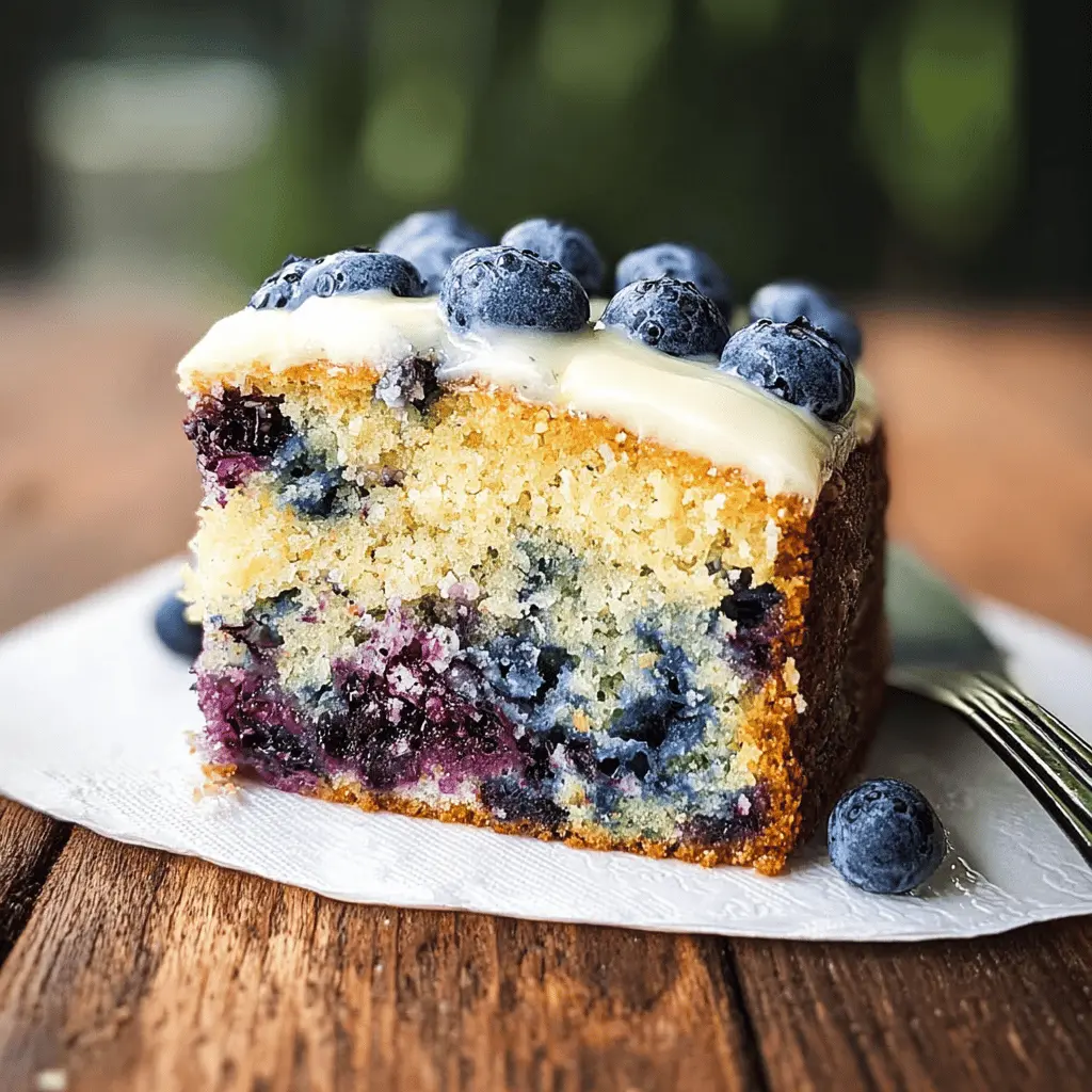 Moist Blueberry Zucchini Cake Recipe