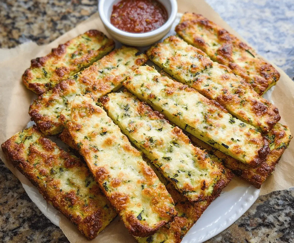 Easy Zucchini Breadsticks Recipe for Summer Snacks