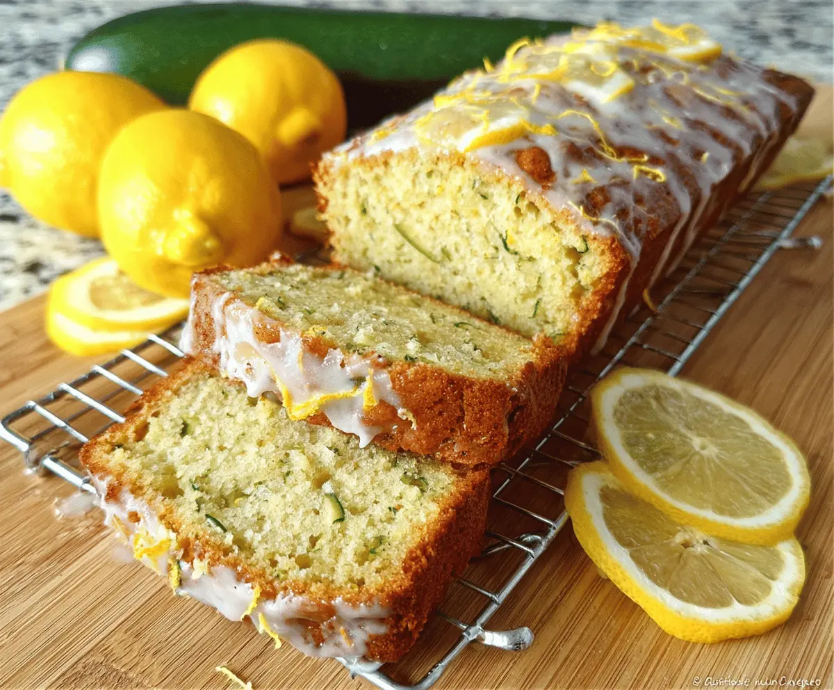 Moist Lemon Zucchini Bread Recipe