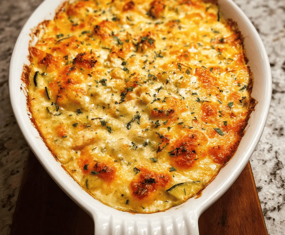 Easy Chicken Zucchini Casserole Recipe
