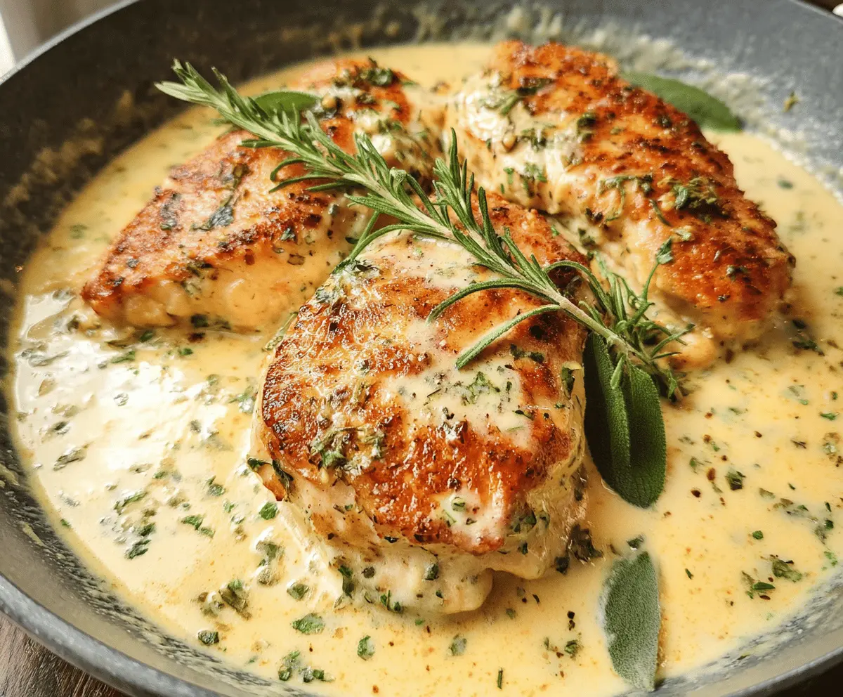 Creamy Herb Chicken Recipe for Easy Dinner
