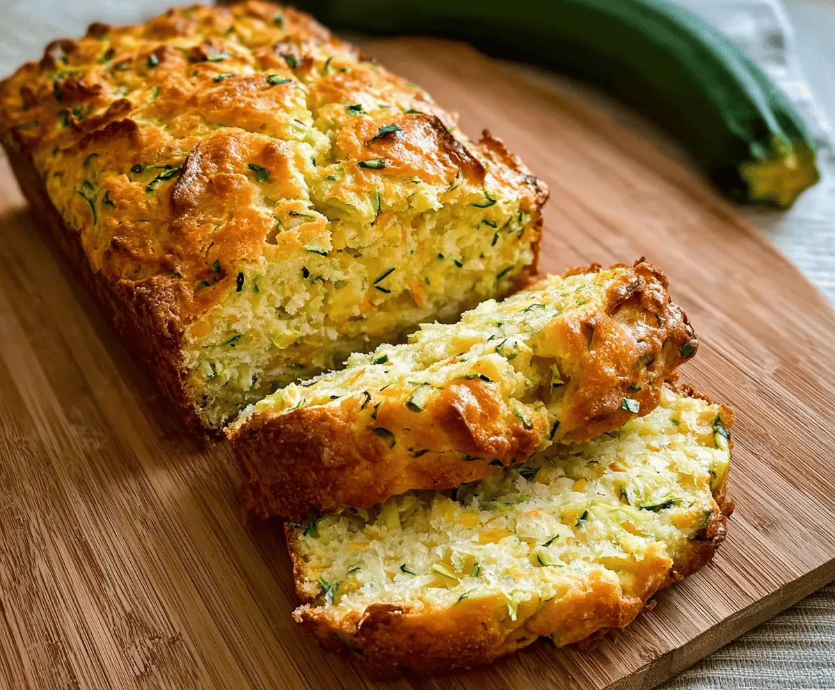 Easy Zucchini Cheese Bread Recipe for Beginners
