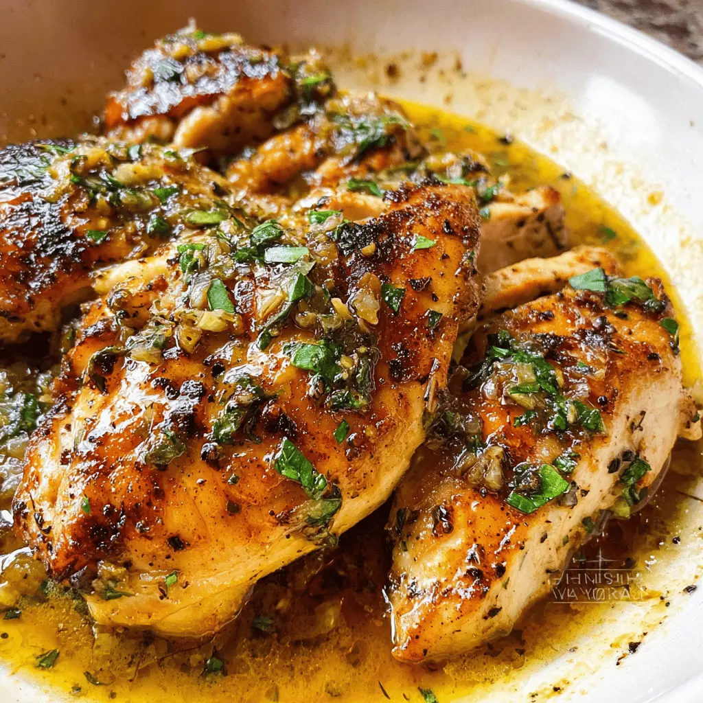 Easy Garlic Butter Chicken Recipe