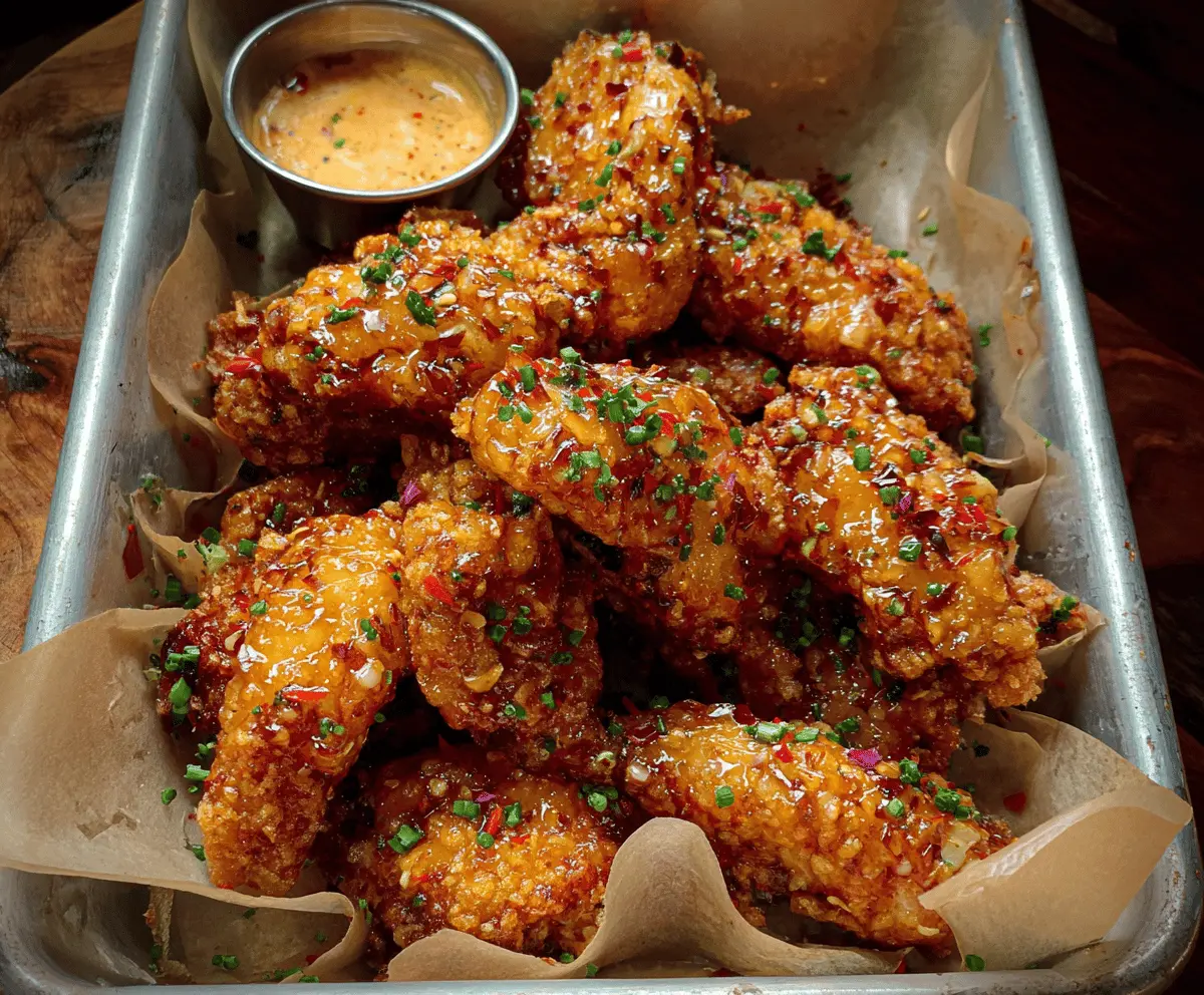 Easy Crispy Bang Bang Chicken Recipe