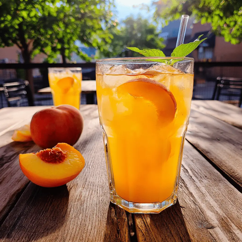 Refreshing Peach Lemonade Recipe for Summer