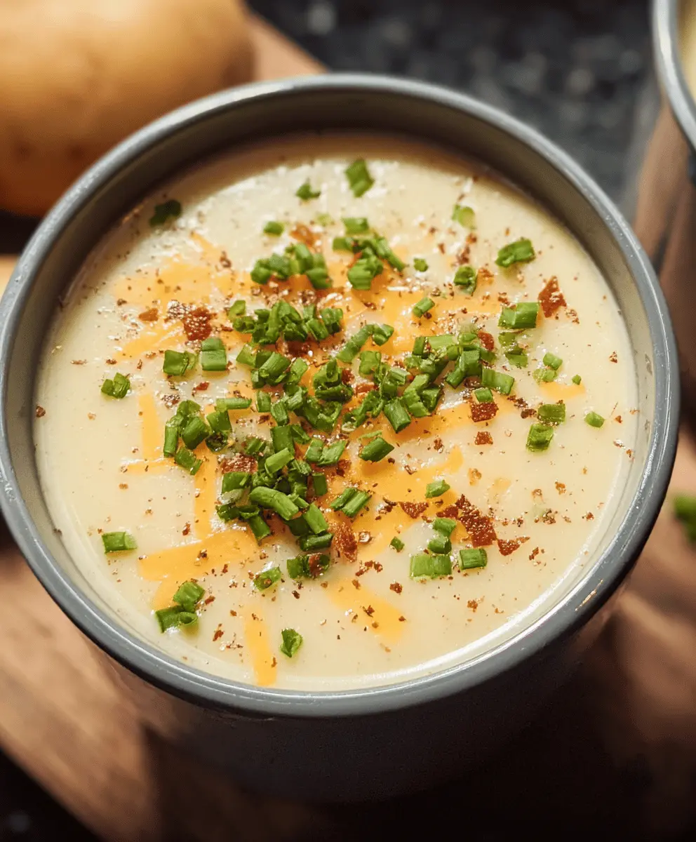 Easy Crockpot Potato Soup Recipe for Cozy Comfort