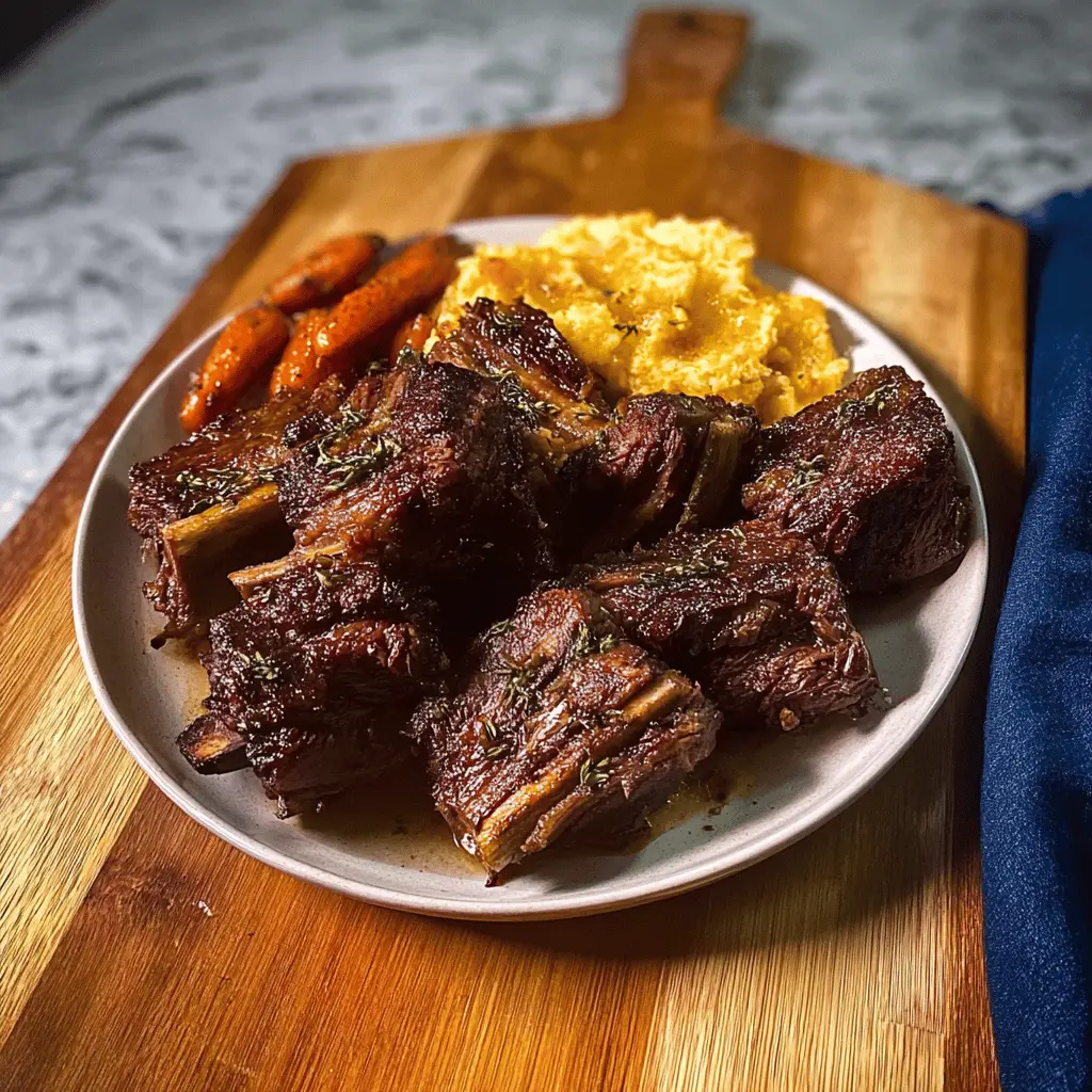 Easy Super Tender Crockpot Beef Short Ribs Recipe
